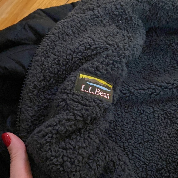 LL Bean reversible coat - Picture 3 of 5